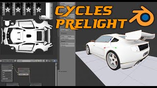 TrackMania Tutorial - Blender Cycles Prelight