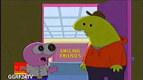 (SPOILERS & LOUD SOUNDS) Smiling Friends Season 3 Episode 4 ending (taken from GGRF24TV T24H airing)