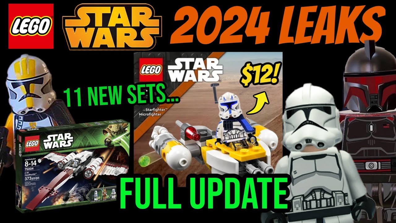 $10 REX?! New SUMMER 2024 Lego Star Wars Set Leaks: 327th 