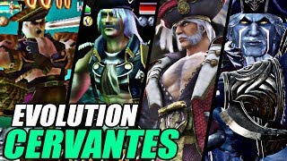 Evolution of Cervantes from SoulCalibur (1995-2018)