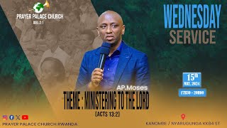 WEDNESDAY EVENING SERVICE / Ap. Moses           15.05.2024