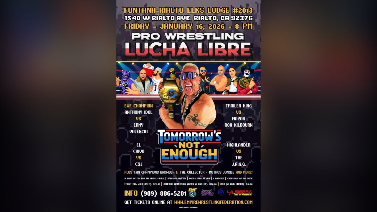 #EWFEmpire: Tomorrow's Not Enough (2026) | FULL EVENT