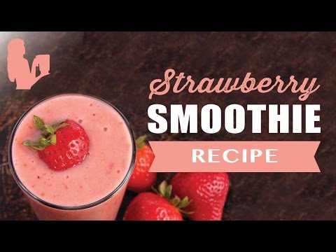 low-calorie-strawberry-smoothie-recipe-made-using-a-vitamix-or-blendtec-commercial-blender