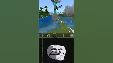 Minecraft logic l Troll Face l #shorts
