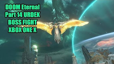 DOOM Eternal Xbox One X Walkthrough No Commentary - PART 14 URDEK (KHAN MAYKER BOSS FIGHT)