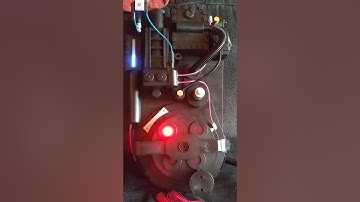 2021 Spirit Halloween Proton Pack mod: Frankengeek lights and sound upgrade test.