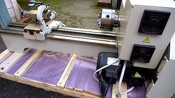 Grizzly G0752 Metal Lathe Unboxing