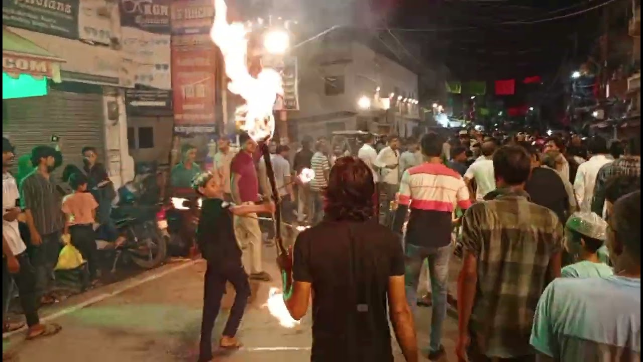 Aytihasik muharram 2025. 7 muharram rajapur imaam badey ka alam apni puri shaan aur shaukat ke saath