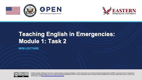 Module 1 Task 2 Mini-lecture