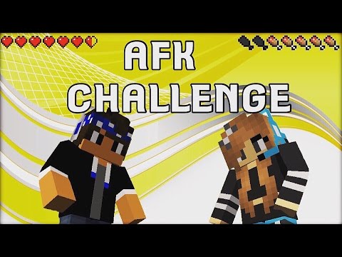 MCPE SG Episode 9 " AFK CHALLENGE W/ BlueZoneMc "