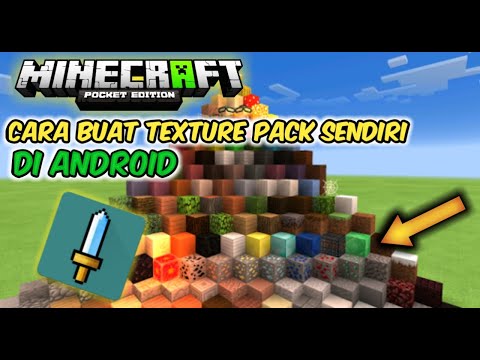 Video: Cara Membuat Tekstur Di Minecraft