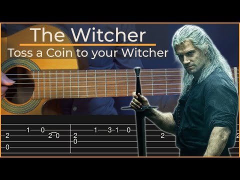Toss a Coin to your Witcher - The Witcher (Simple Guitar Tab)