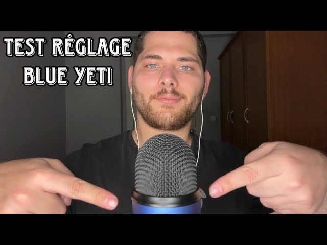 ASMR Français : JE TESTE LES 4 MODES DU BLUE YETI 🎙️ (Quel est le meilleur réglage)