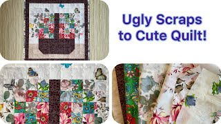 WATERCOLOR QUILT! Simple Techniques Will Help You Sew This Quilt Quickly and Easily. For Beginners
