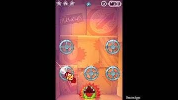 ‪Cut the Rope Experiments 4-21 Walkthrough 3 Star ‬(‪Rocket Science)‬