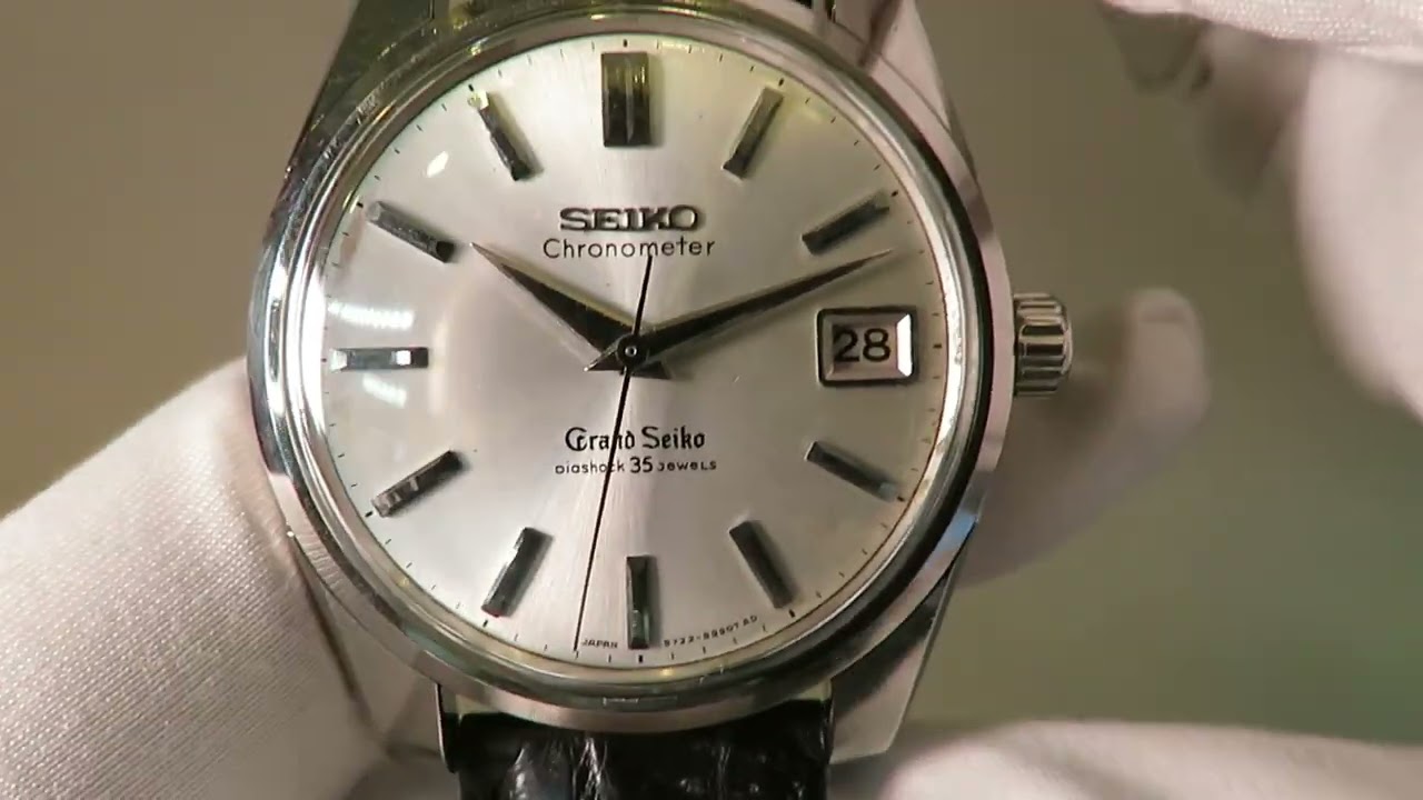 GRAND SEIKO グランドセイコー クロノメーター 5722-9990 1965年製 グランドセイコー 5722-9990 アンティーク・獅子メダル