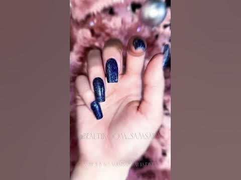 Индиго #маникюр #nails #shorts #shortyoutube #trending #peace - YouTube