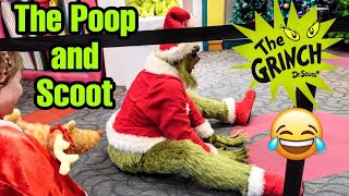 The Grinch Demonstrates the Poop & Scoot | The BEST Grinch Meet at Universal Orlando