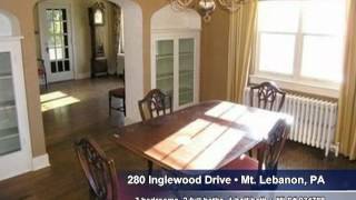 Homes for sale Mt Lebanon PA