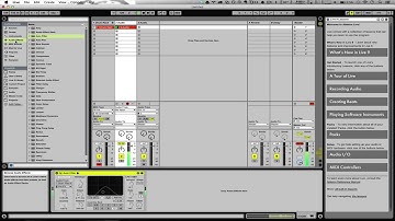 Example of Ableton 9 Sidechaining on Auto Filter