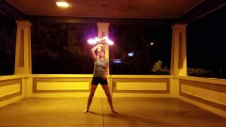Shylah with Hoop three 7-27-16