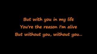 'Without You' Motley Crue lyrics.