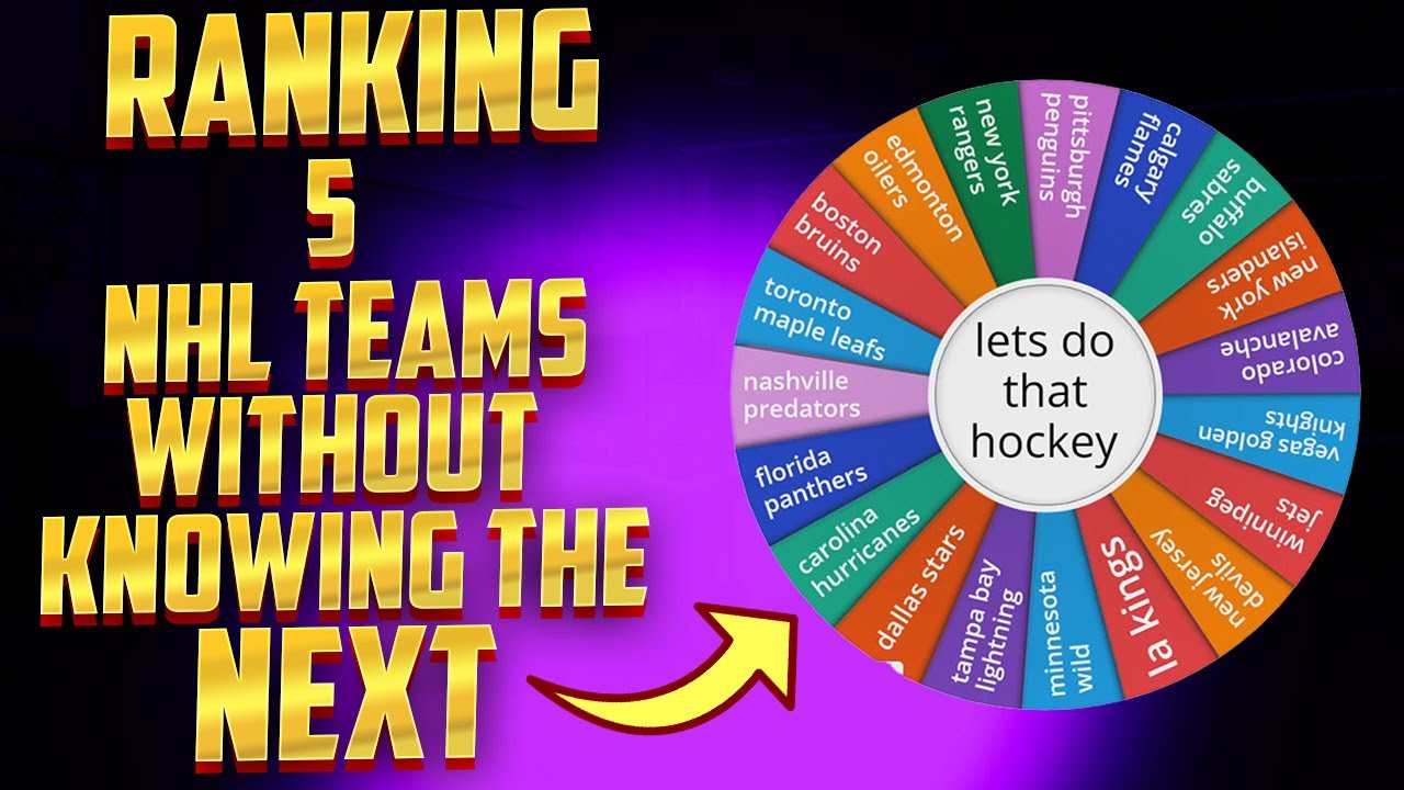 Ranking 5 NHL Teams Without Knowing The Next Playoff Edition Pt 2 ranking-5-nhl-teams-without-knowing-the-next-playoff-edition-pt-2