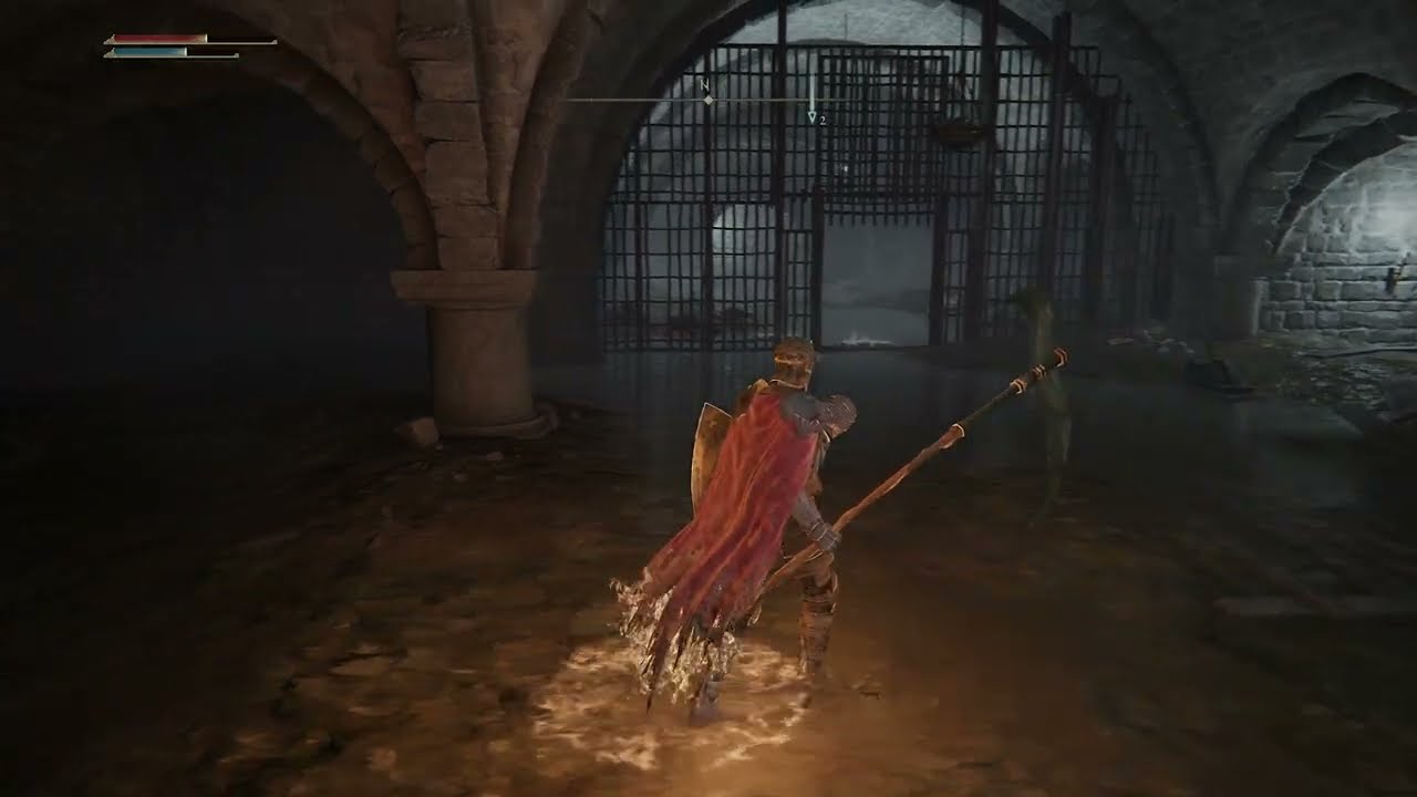 Elden Ring Black Knife Walkthrough Get to Lever Open Door to