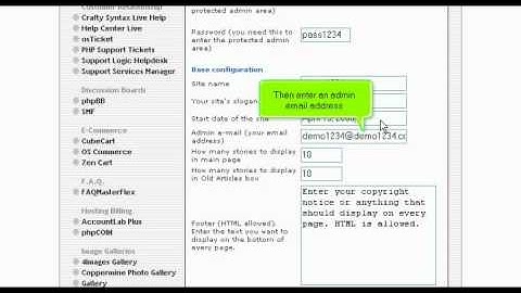 WHB Presents: Installing phpNuke from Fantastico