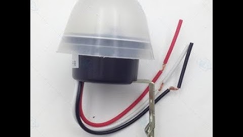 Hướng dẫn sử dụng Công tắc cảm biến ánh sáng AS-20