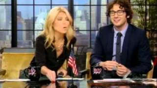 Josh Groban cohosts Live with Kelly on 12-07-2011 --- Part 1