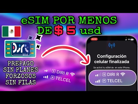 eSIM MEXICO cómo