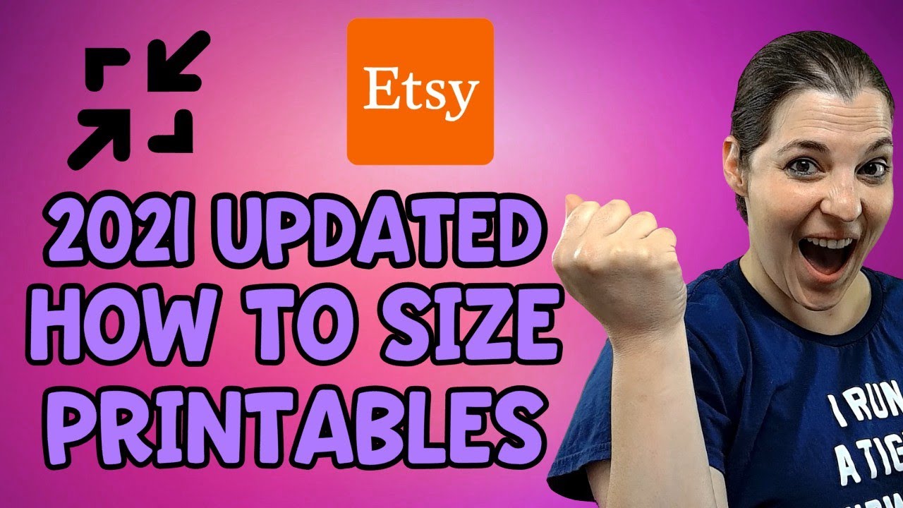 How to Size Etsy Printable Wall Art - Sizing Digital Downloads - 2021