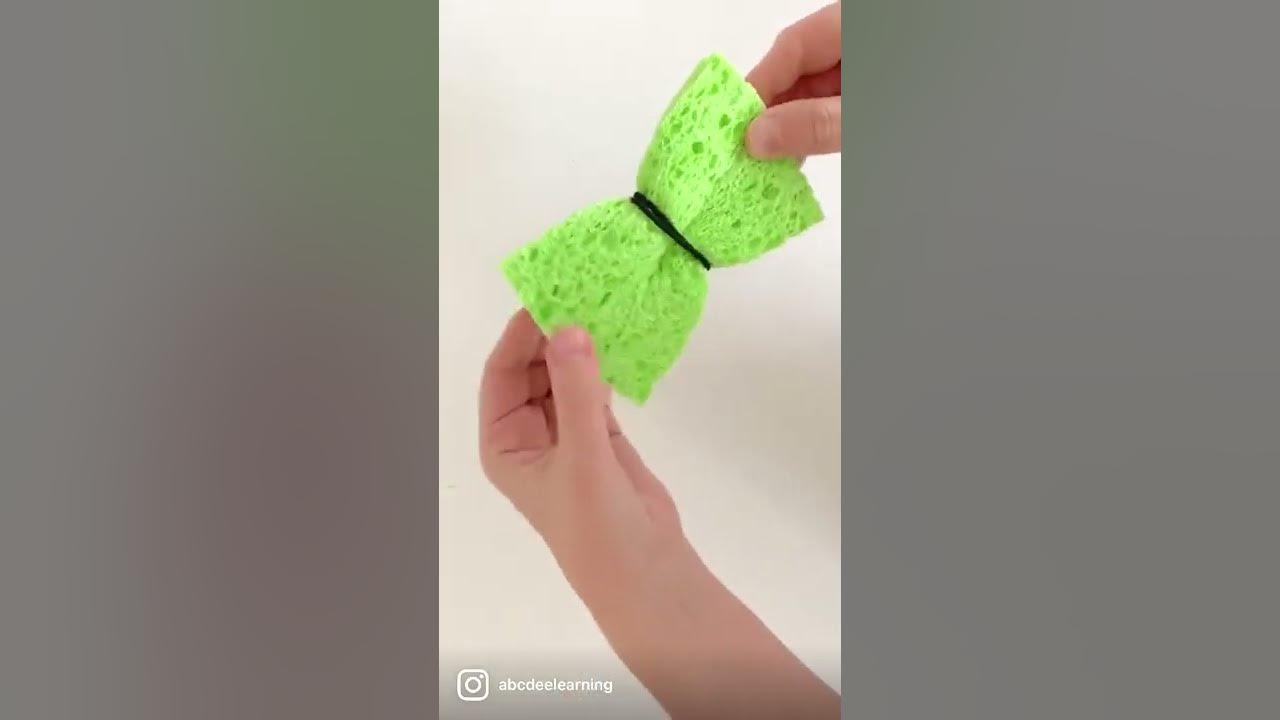 Sponge Butterfly Craft YouTube