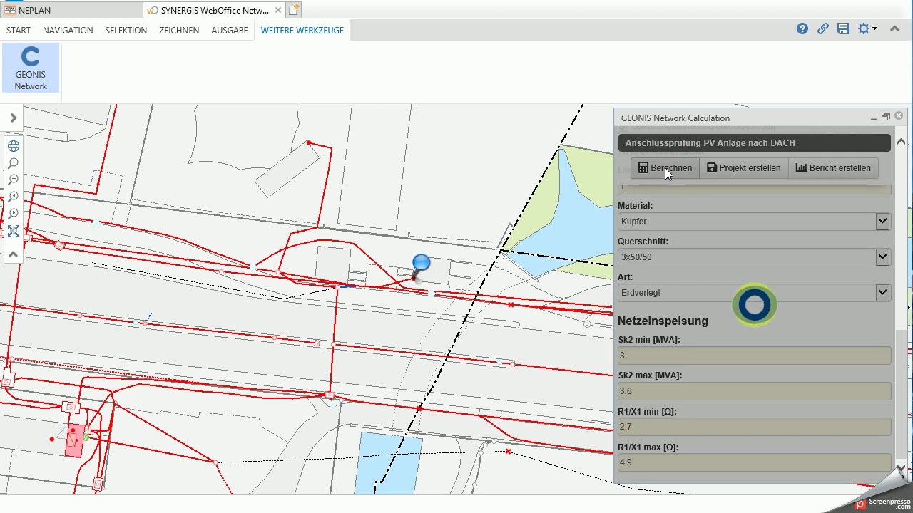 gis daten exportieren neplan