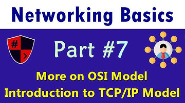 [HINDI] Networking Basics | Part #7 | More on OSI Model | Introduction to TCP/IP Model