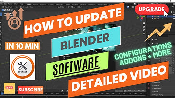 How To Update Blender? | How To Upgrade Blender For PC?