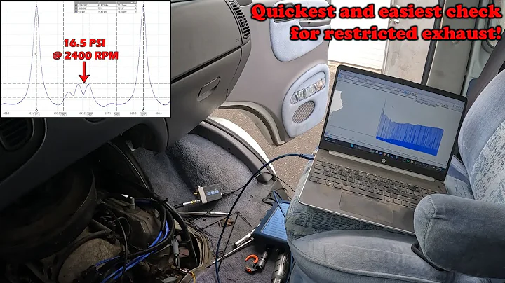Low power? How to check for plugged exhaust. The quick & easy way! Picoscope + WPS500x = WIN!