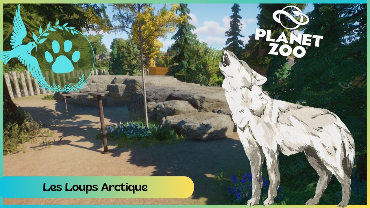Planet Zoo SpeedBuild - BoParc #85 La Forêt des Loups Arctiques