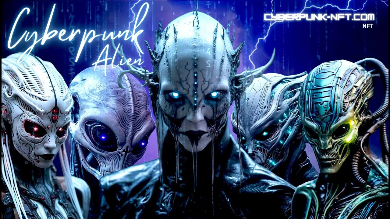 🟩 Cyberpunk Alien NFT | MULTIVERSX | 🟩