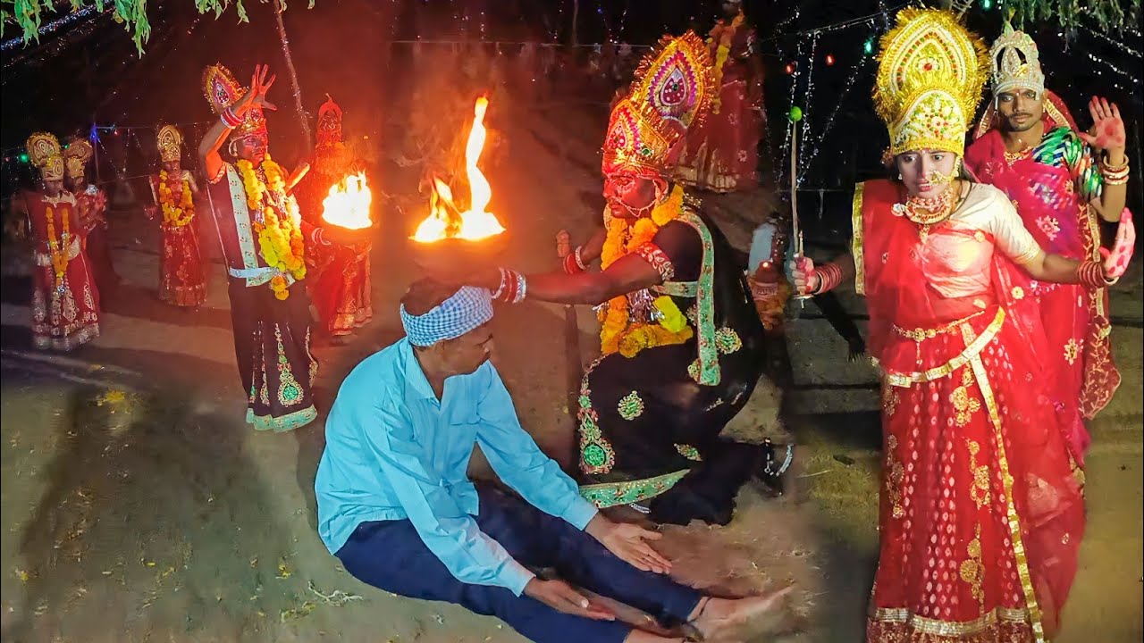 कालिका माता‌जी का गरबा डांस विडियो 2023 || Mataji Ka Garba नवरात्रि गरबा झाबुआ Arjun R Meda