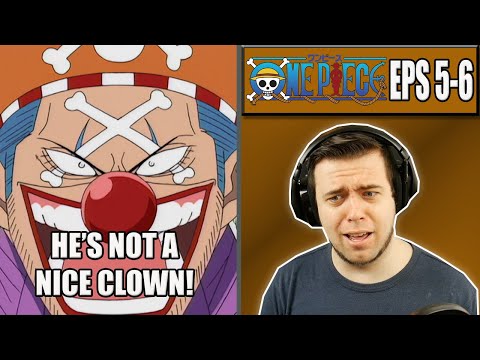 BUGGY THE CLOWN - OP Episodes 5 and 6 - Rich Reaction