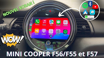 Android car radio installation for Mini Cooper F55, F56, F57 and Clubman II, easy and quick!