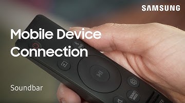 How to pair a phone or tab to your Soundbar using Bluetooth | Samsung US