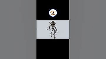 UPBGE - Mecha Alien Metal 3D Model