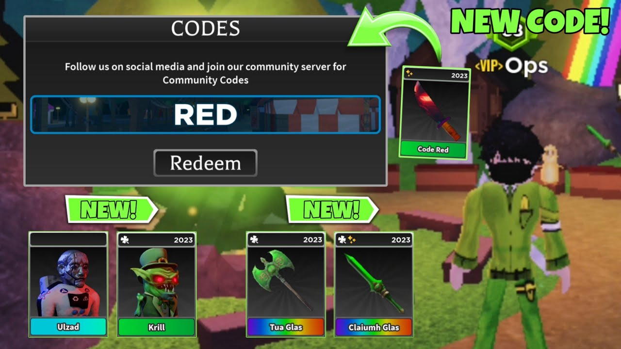 Roblox: Survive the Killer Codes