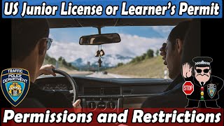 US Junior License Details, US Junior Learner’s Permit Details, What can i do with US Junior License