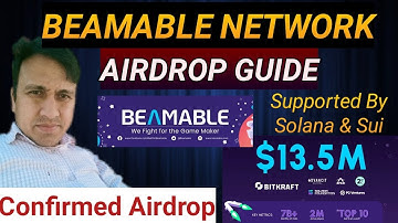 BEAMABLE NETWORK AIRDROP FULL GUIDE | $13.5 M FUNDING & CONFIRMED AIRDROP| JOIN BEAMABLE AIRDROP