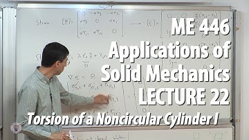 Applications of Solid Mechanics - Lecture 22 (ME 446)