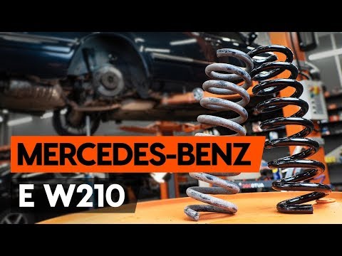 Fahrwerk Feder 2 verstärkt hinten für Mercedes E-Klasse Combi mit Niveau S124